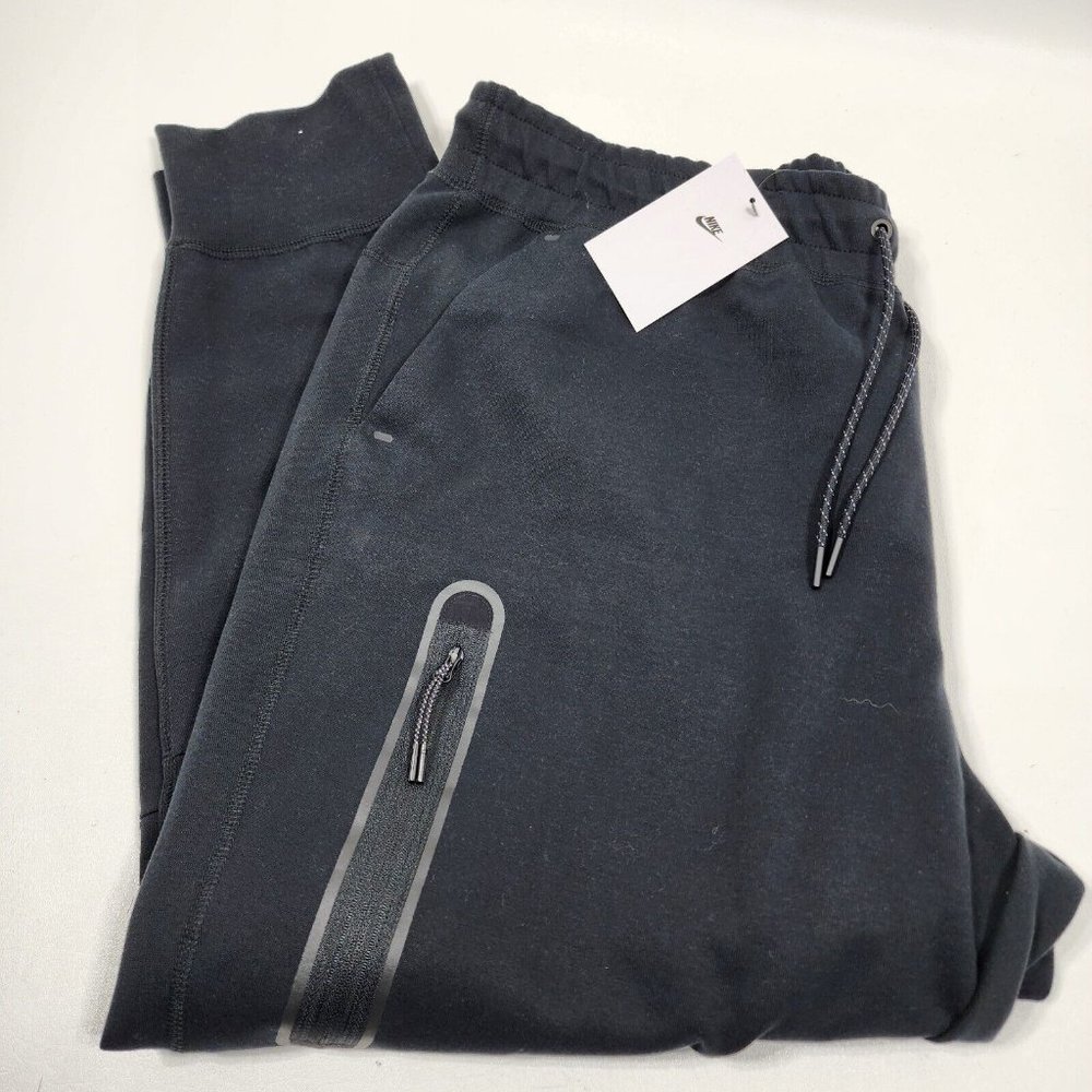 Nike Sportswear Tech Fleece Black Pants High Rise Women's Sz 1X DA2043-010 NWT - Picture 3 of 16